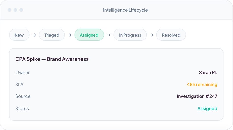 Intelligence Lifecycle